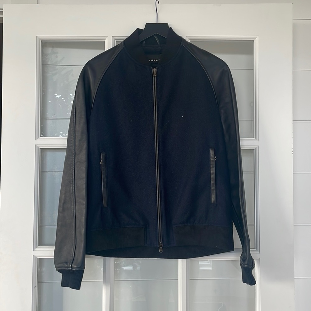 Wool and Leather Jacket